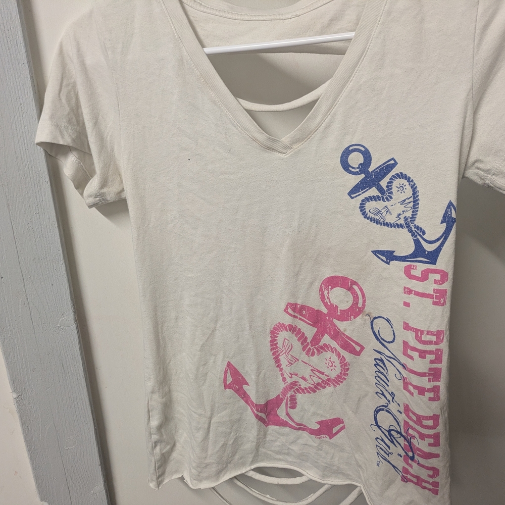 Y2k Cut Out Graphic-tee